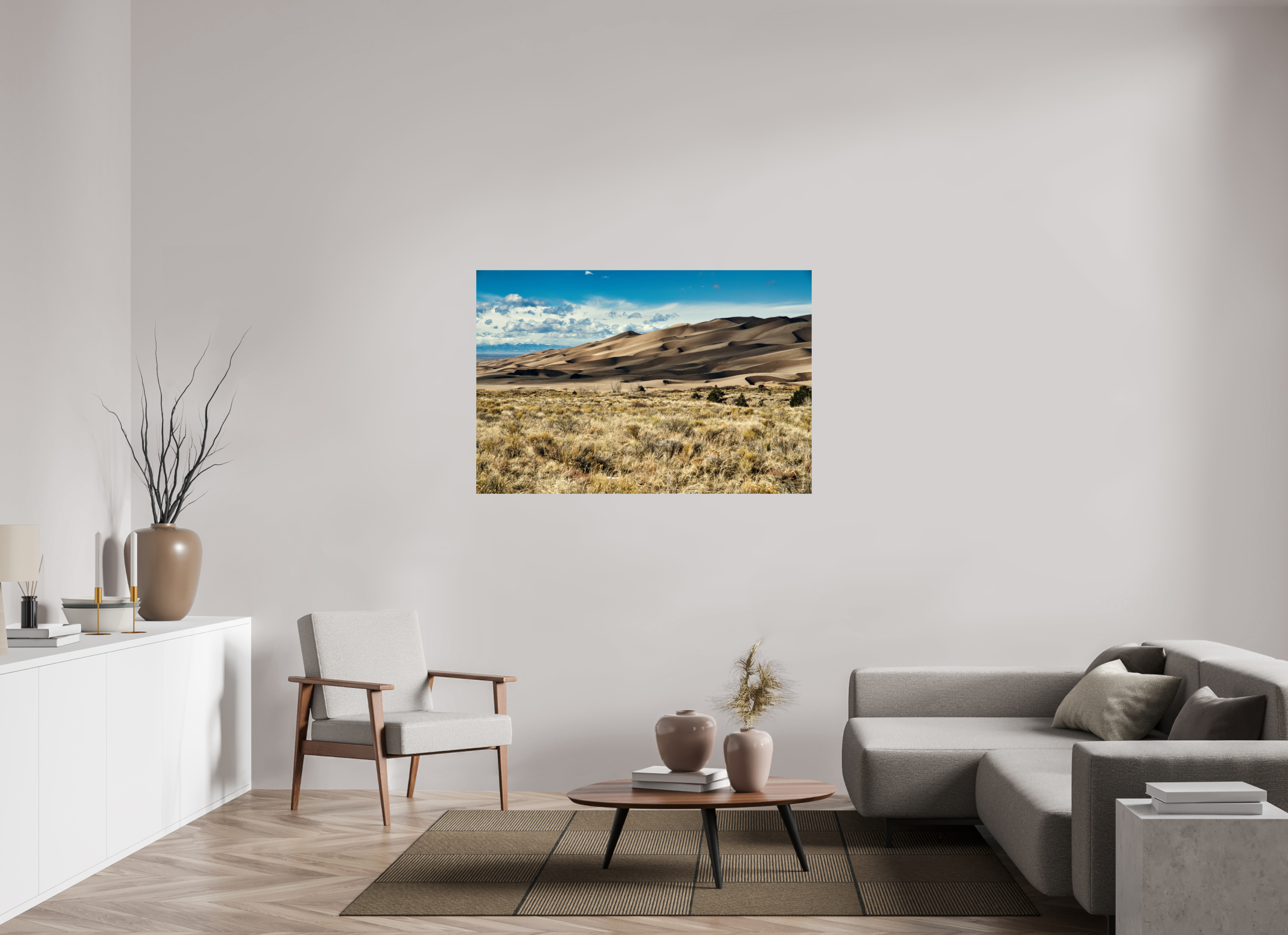 54 x 36″, Paper Only Great Sand Dunes National Park