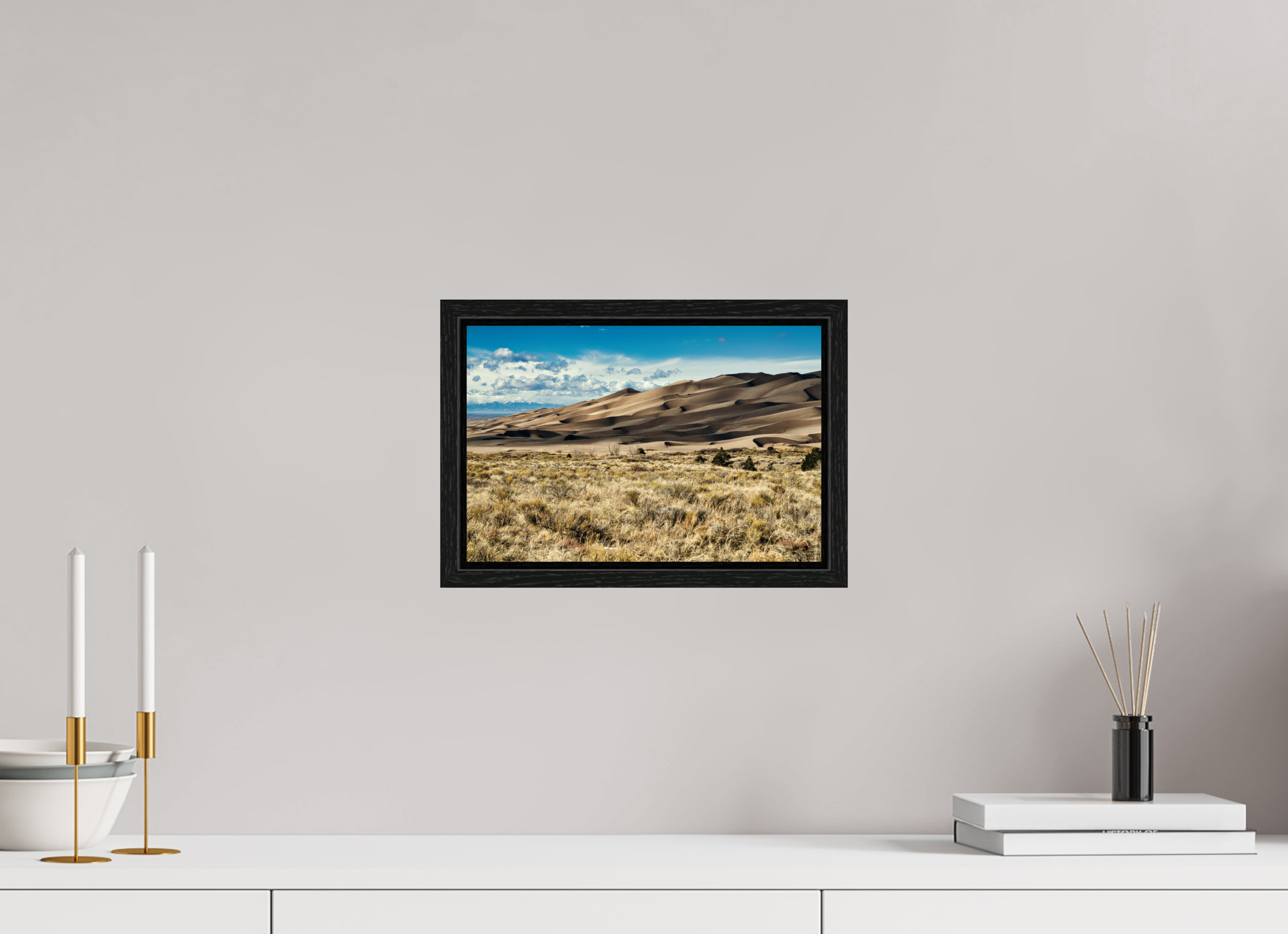 12 x 8″, Floater Frame Great Sand Dunes National Park