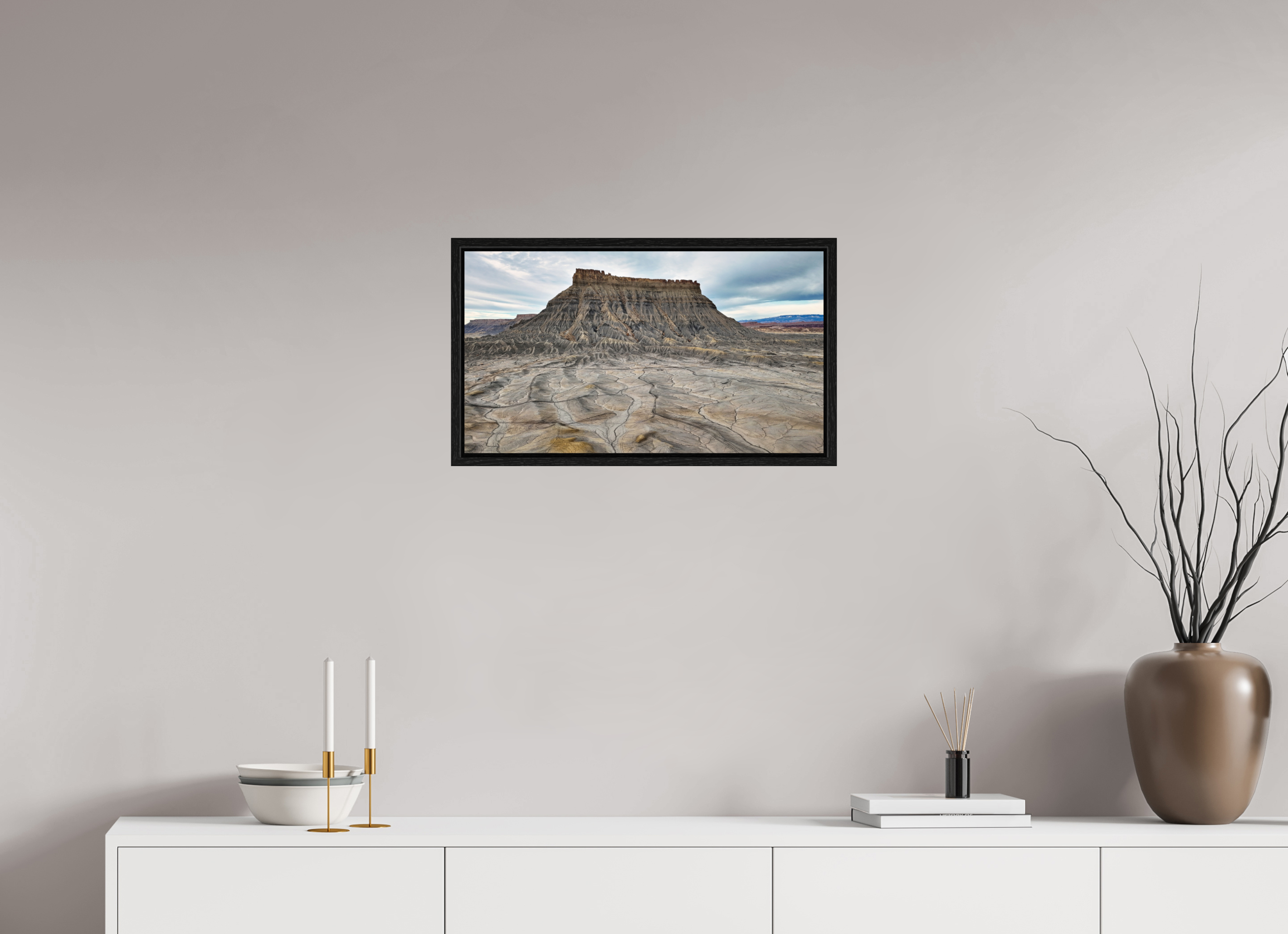 24 x 13.5″, Floater Frame Factory Butte