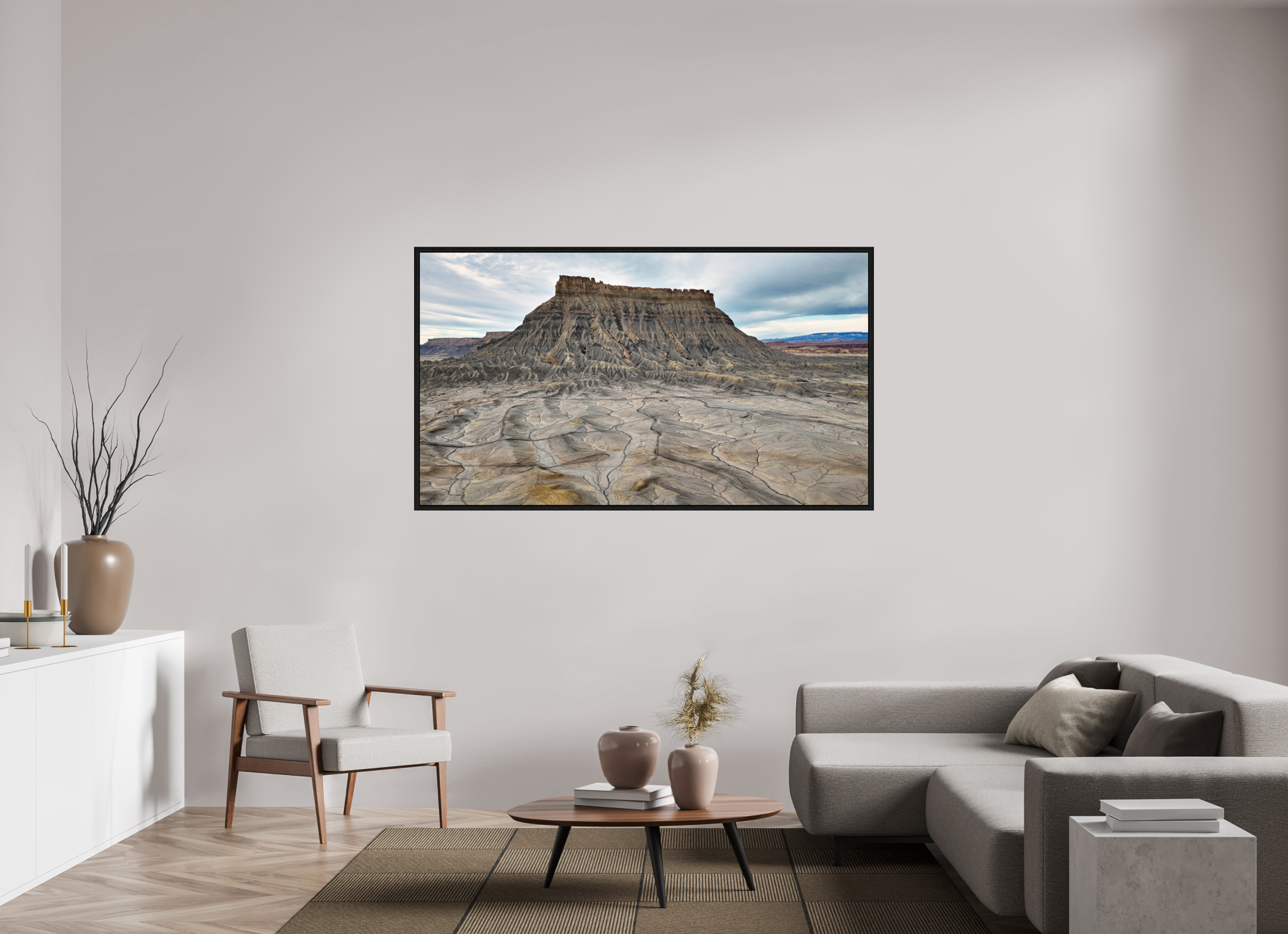 70 x 39.4″, Floater Frame Factory Butte