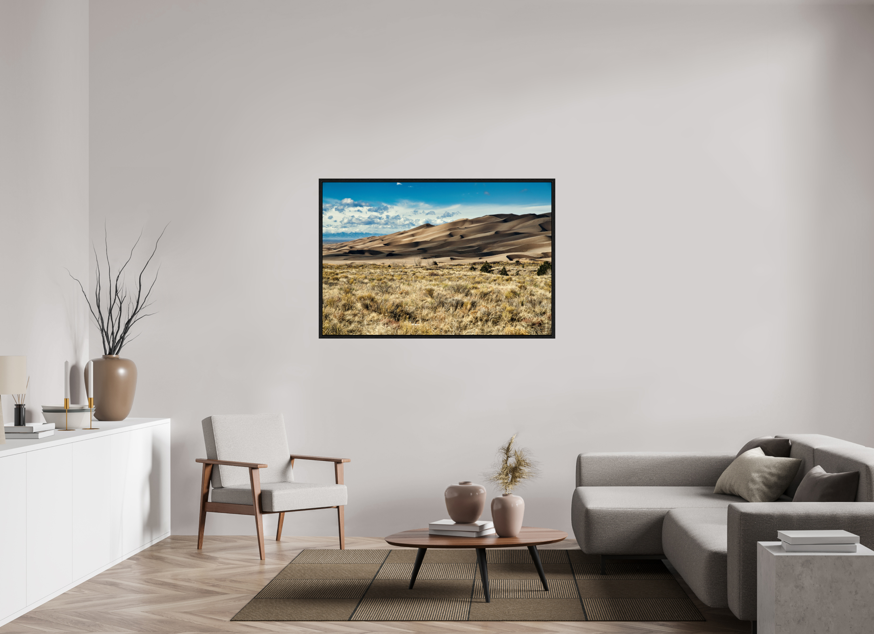 54 x 36″, Floater Frame Great Sand Dunes National Park