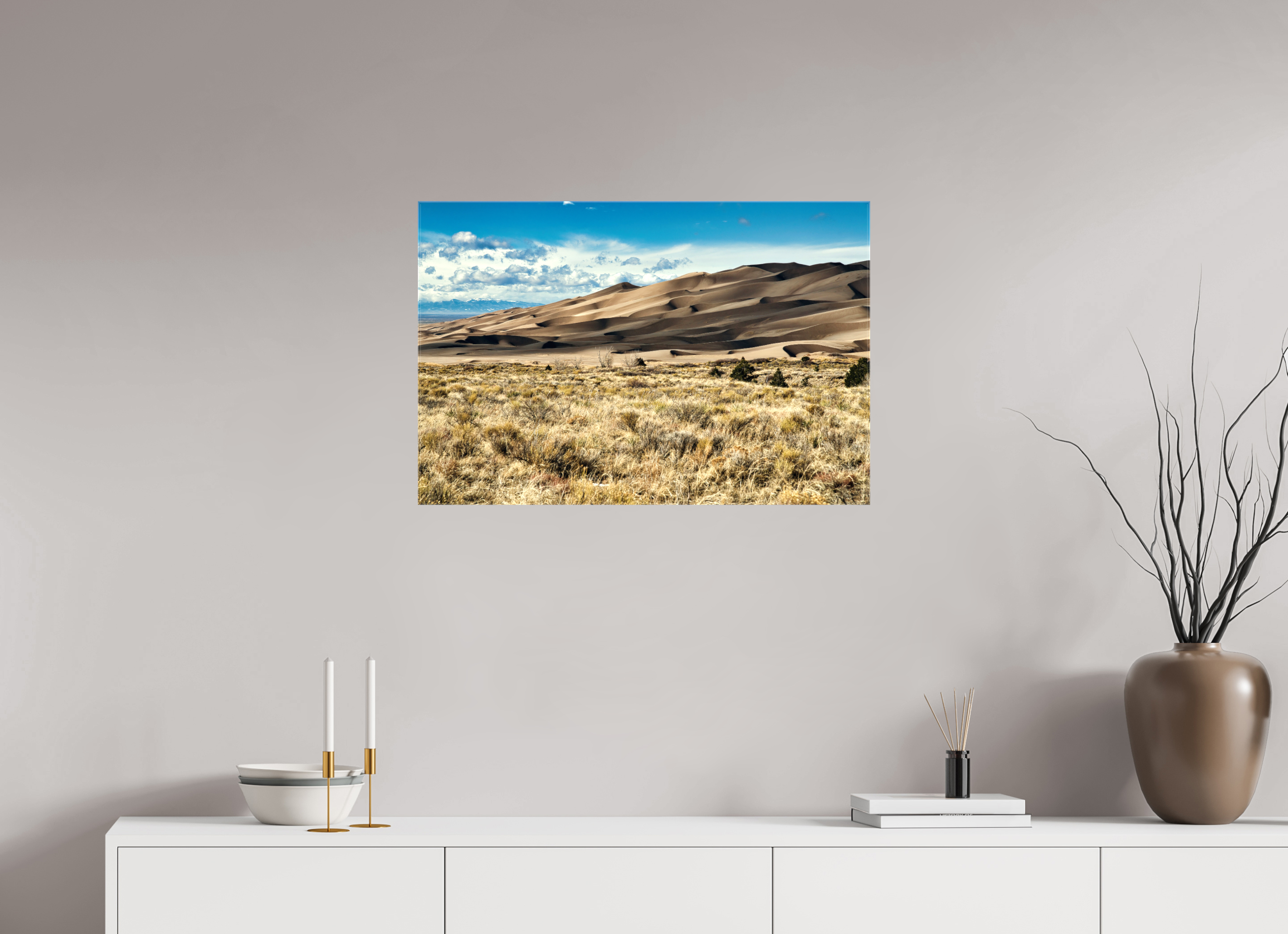 30 x 20″, Glossy Canvas Great Sand Dunes National Park