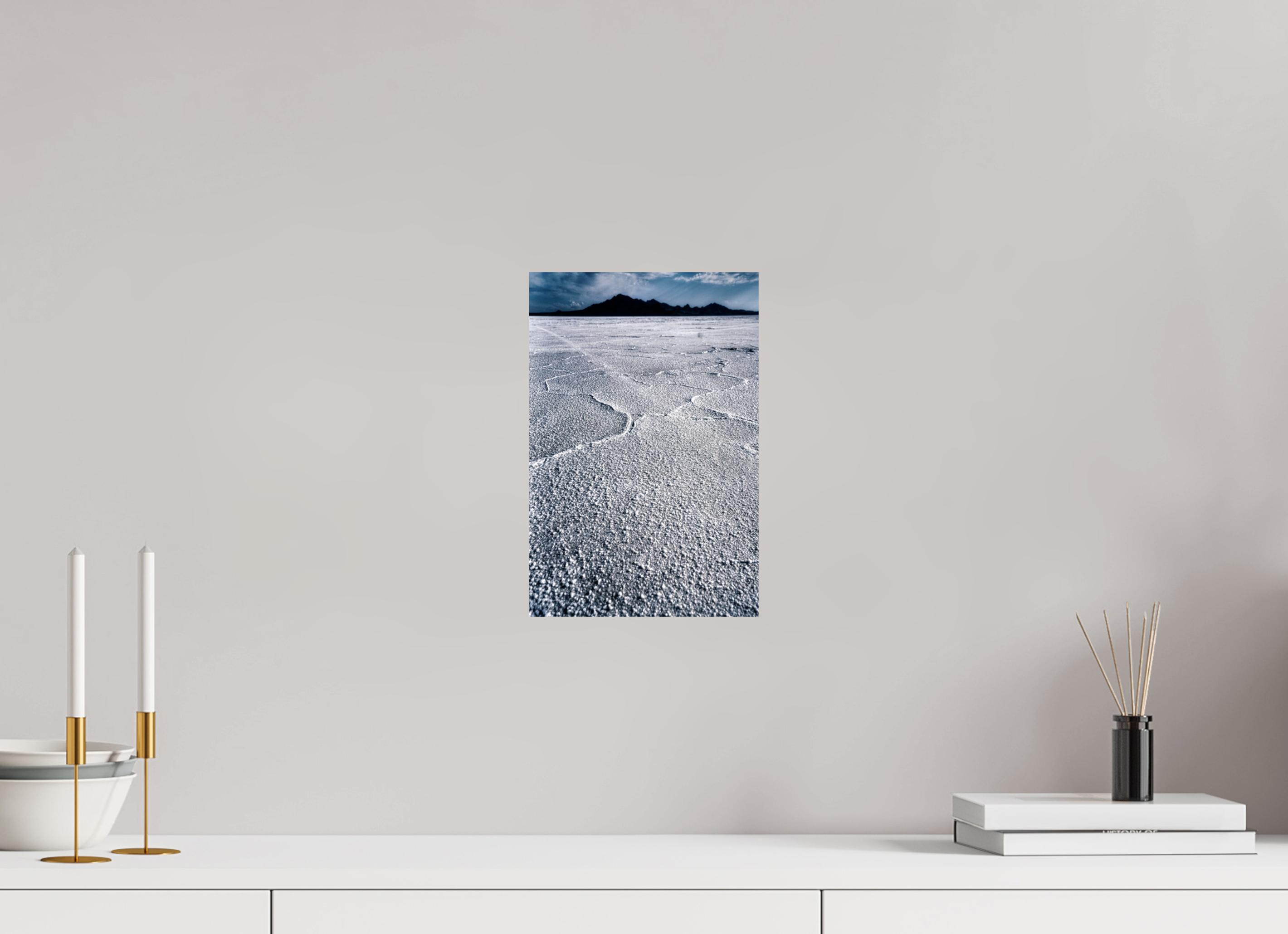 8 x 12″, Photo Print On Fuji Crystal DP II Bonneville Salt Flats