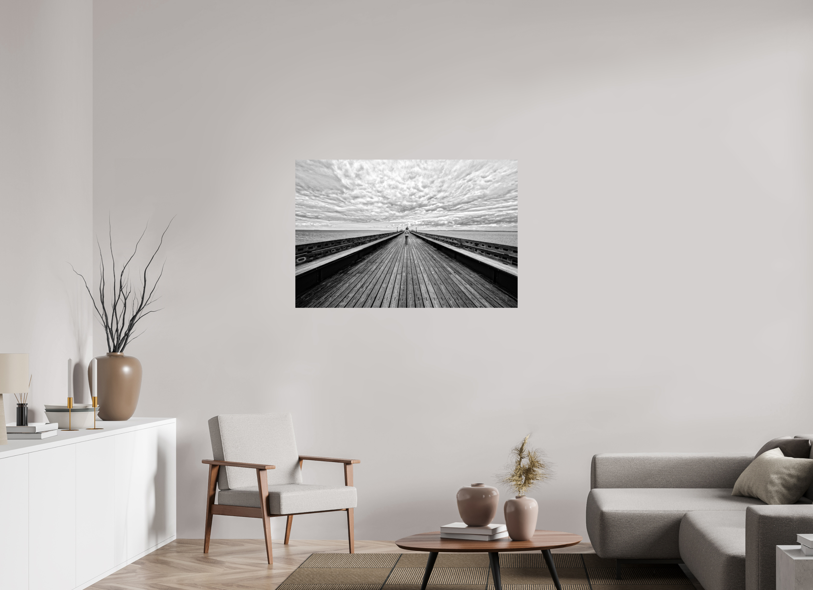 45 x 30″, Photo Print On Fuji Crystal DP II UK Pier