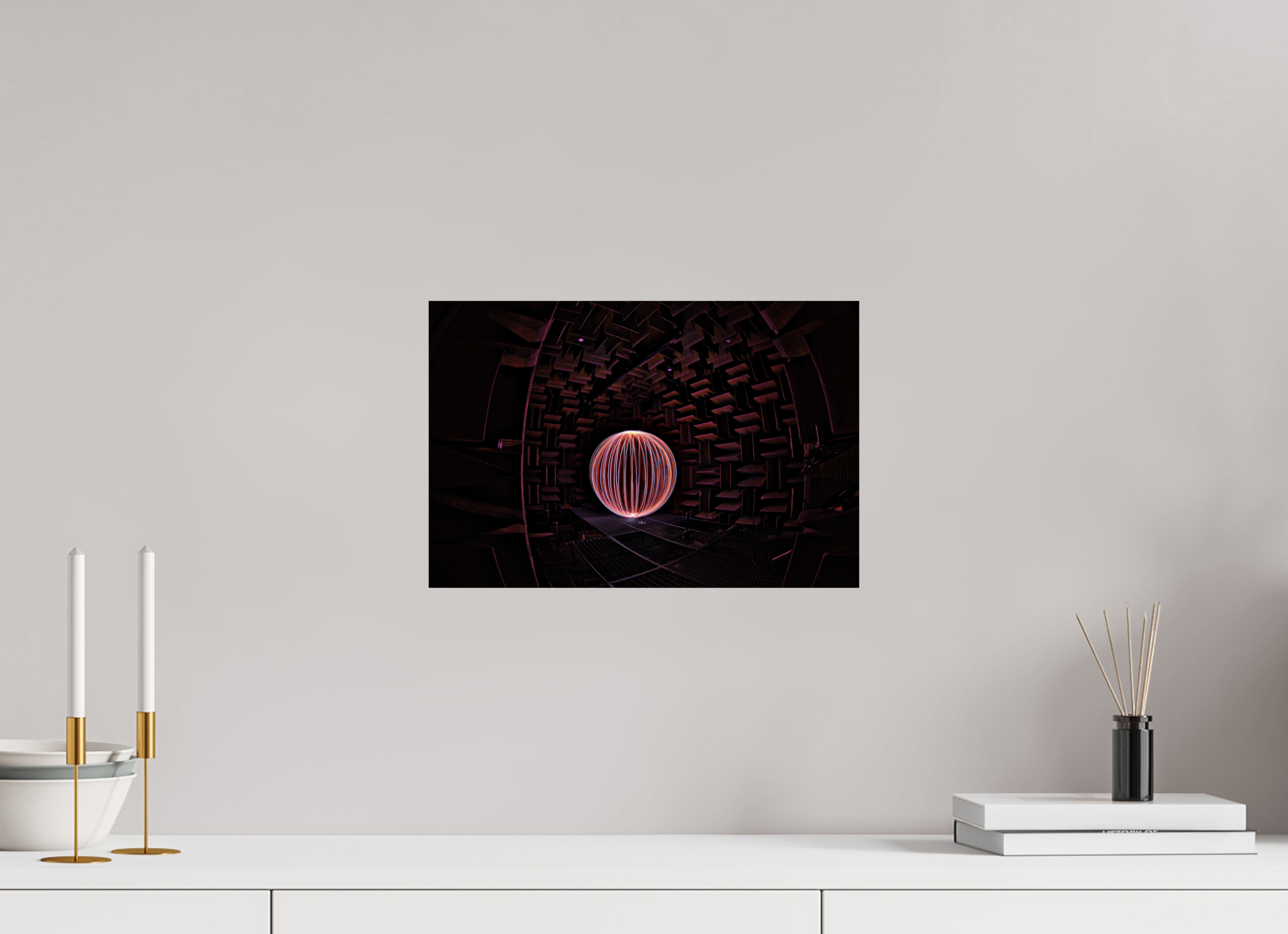 15 x 10″, Photo Print On Fuji Crystal DP II Red Orb at Klipsch