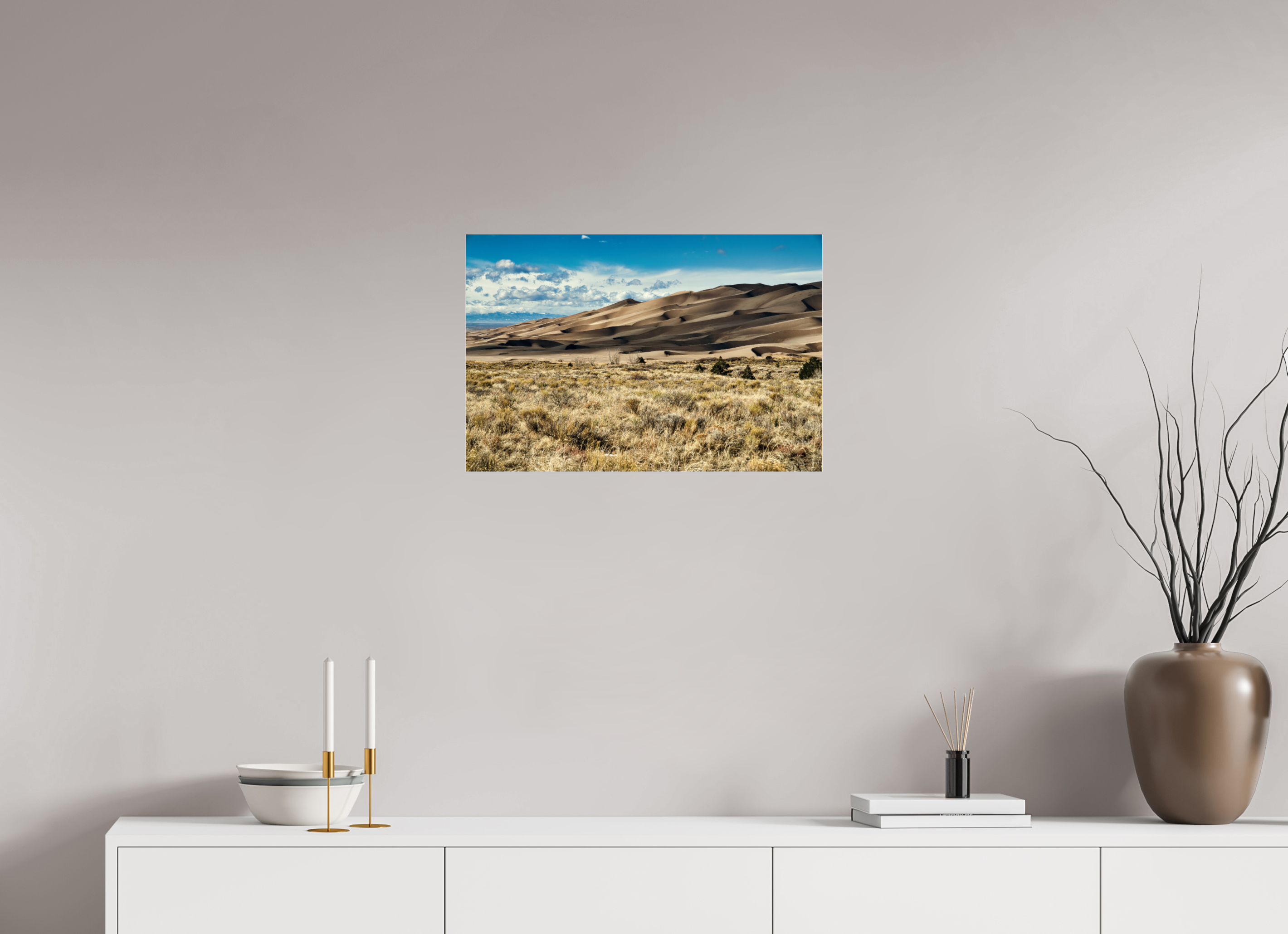 24 x 16″, Glass Great Sand Dunes National Park