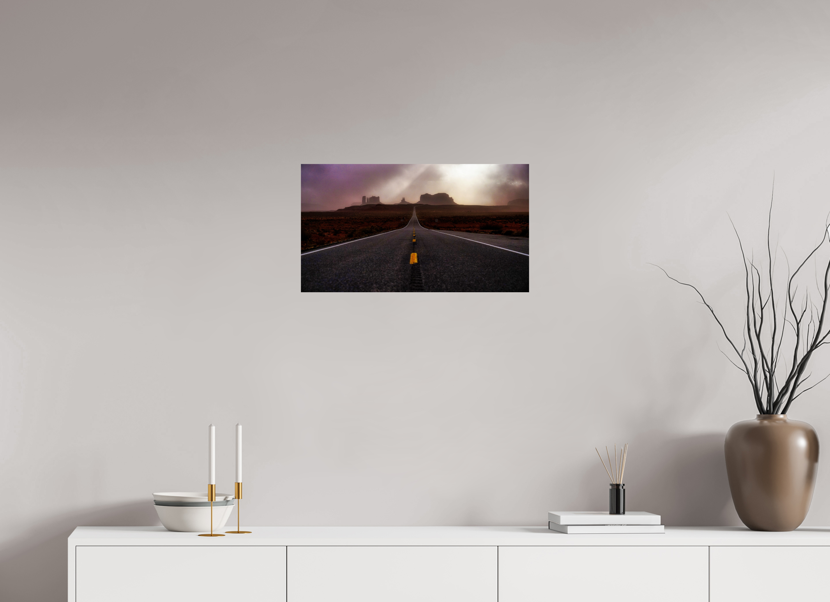 24 x 13.5″, Paper Only Monument Valley