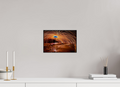 12 x 8″, Photo Print Aluminum (Black) Steel Wool over Waterfall