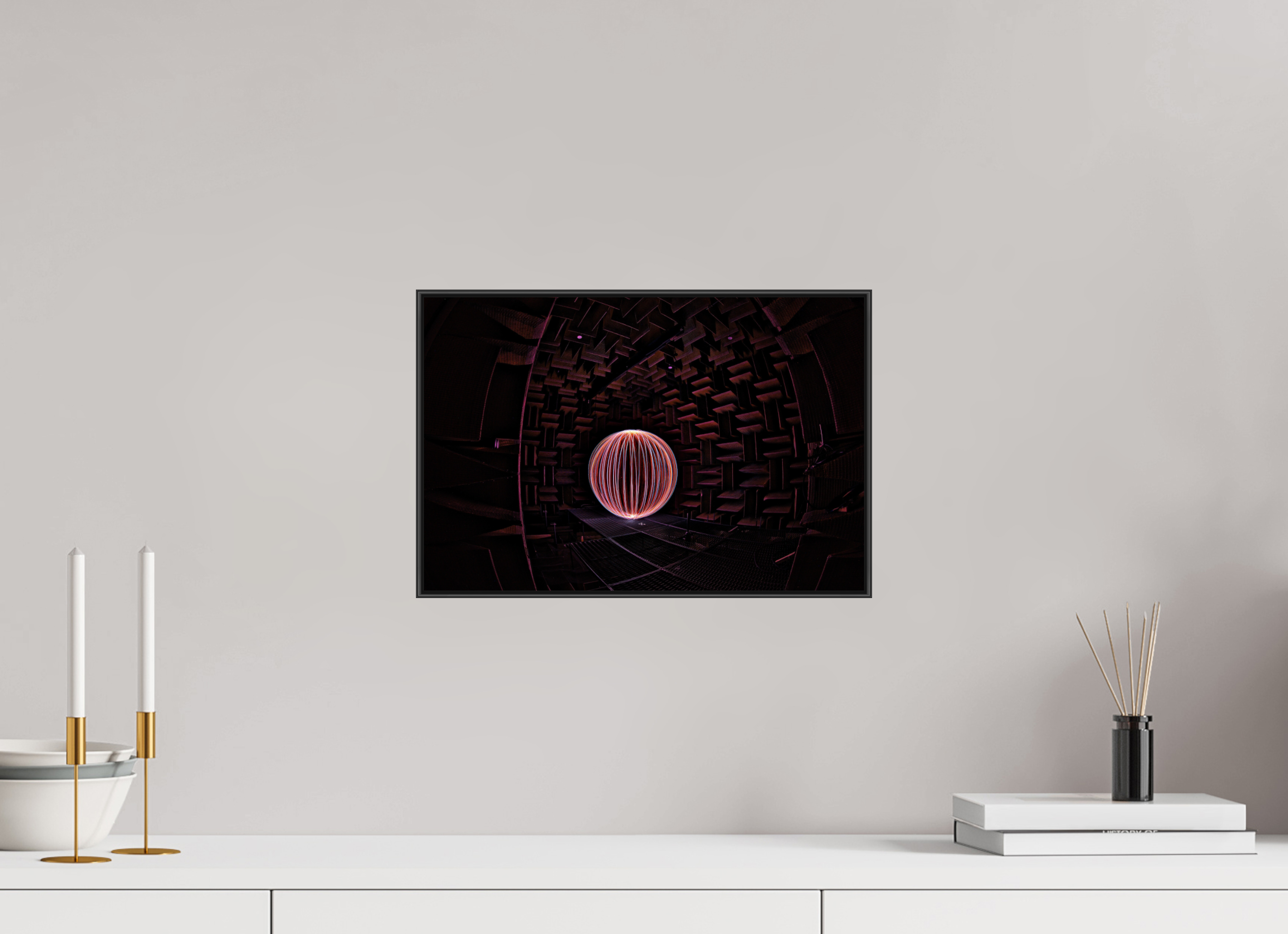 15 x 10″, Famed Aluminum (Black) Red Orb at Klipsch