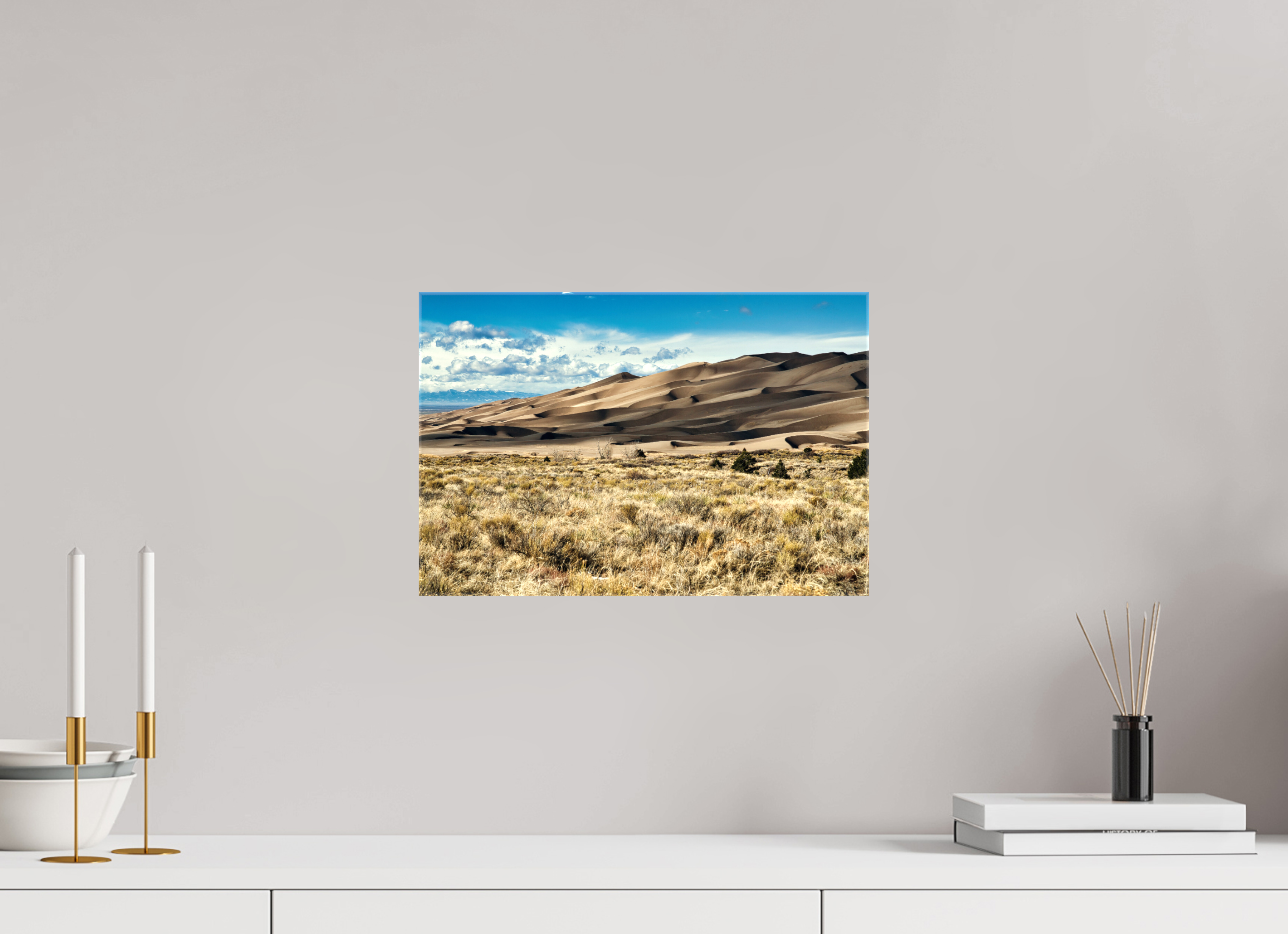15 x 10″, Glossy Canvas Great Sand Dunes National Park