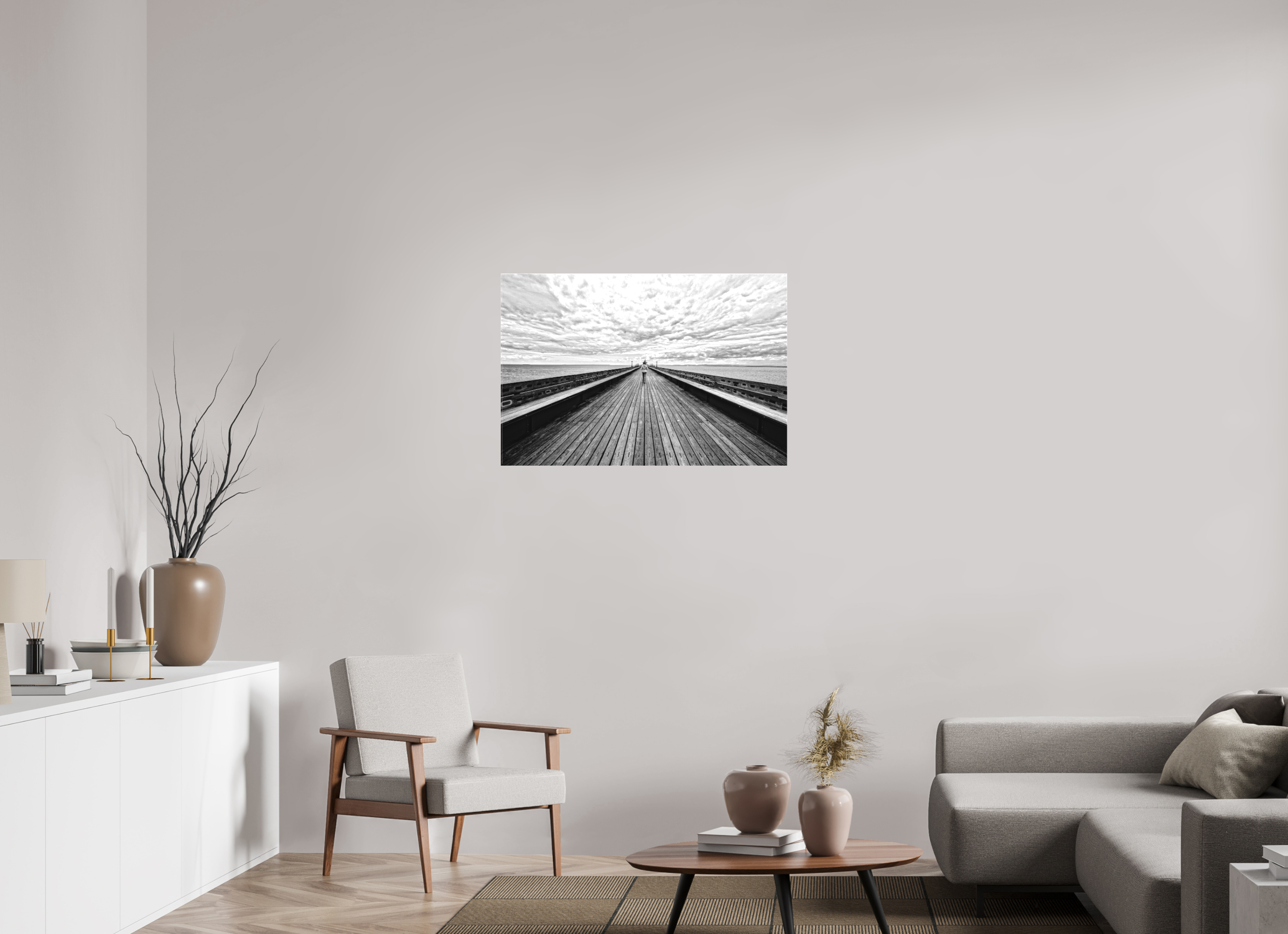 36 x 24″, Matte Canvas UK Pier