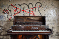 Abandoned Piano - Art Print