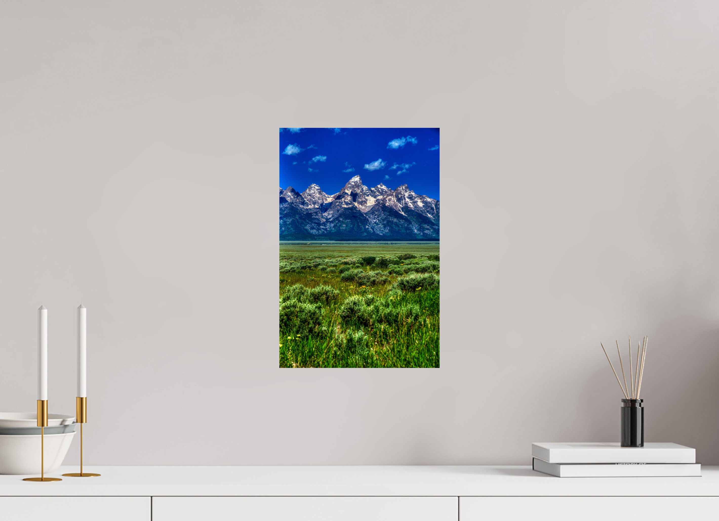 10 x 15″, Photo Print On Fuji Crystal DP II The Grand Tetons