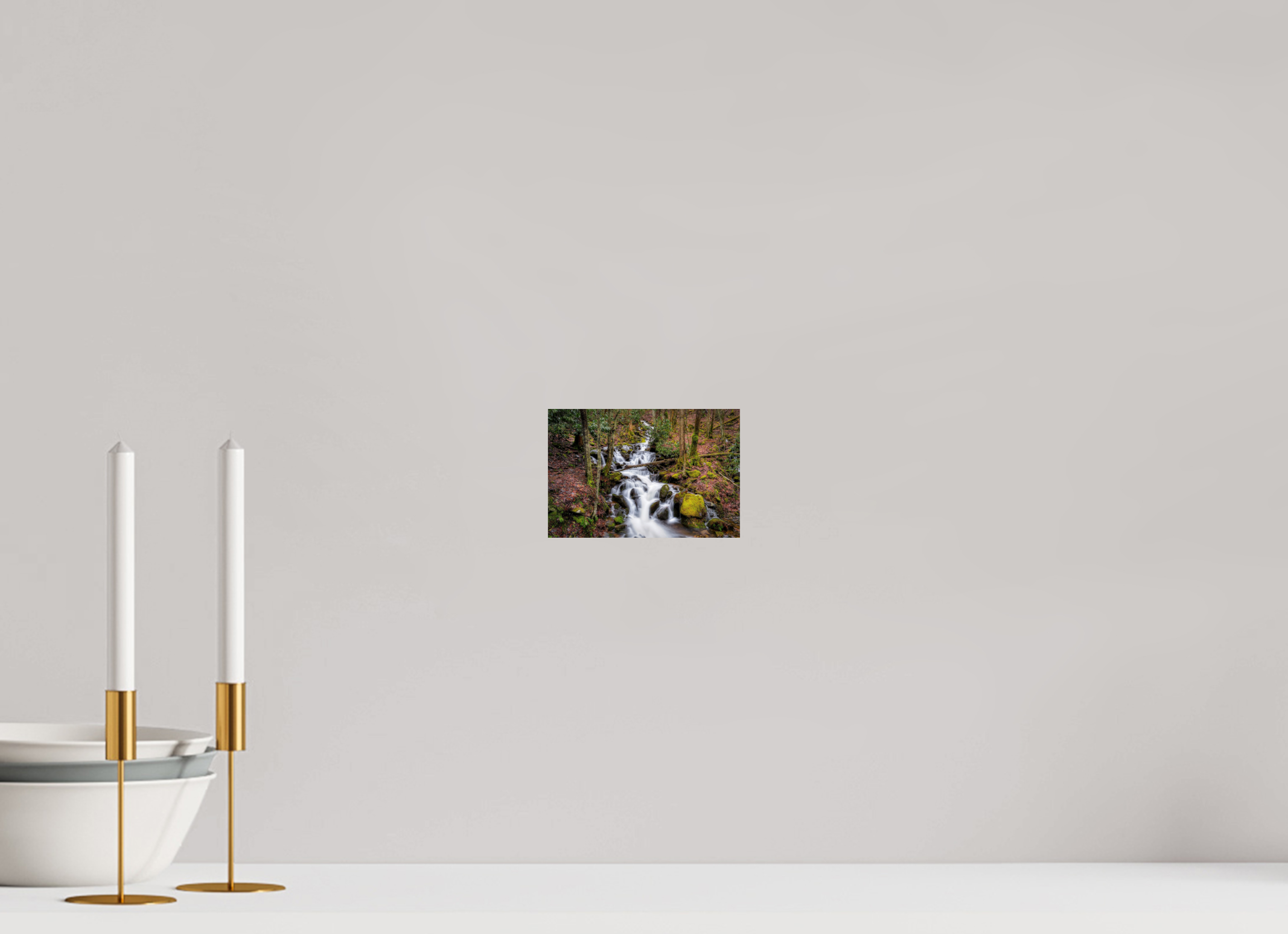 6 x 4″, Paper Only Waterfall in Smokey Mountain National Park