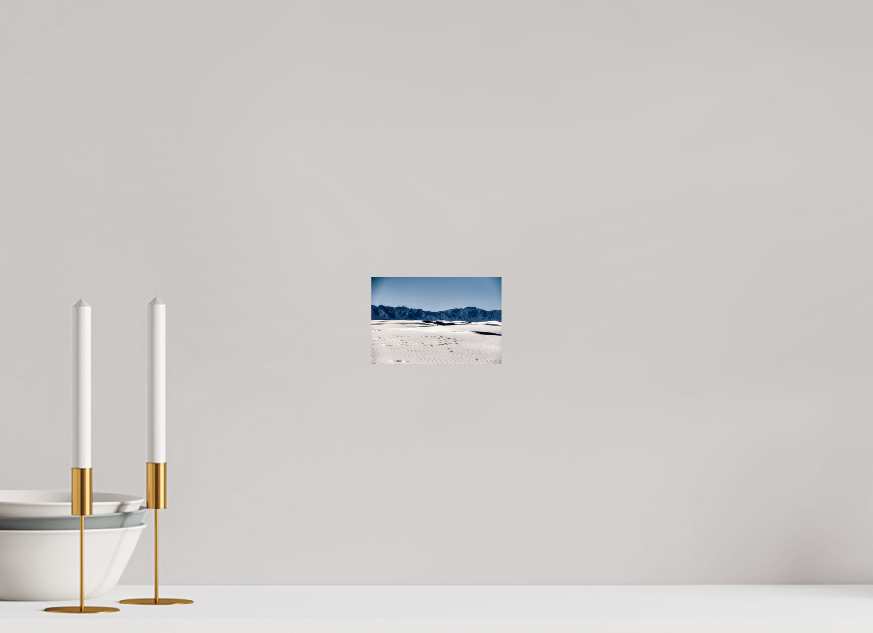6 x 4″, Paper Only Wandering White Sands