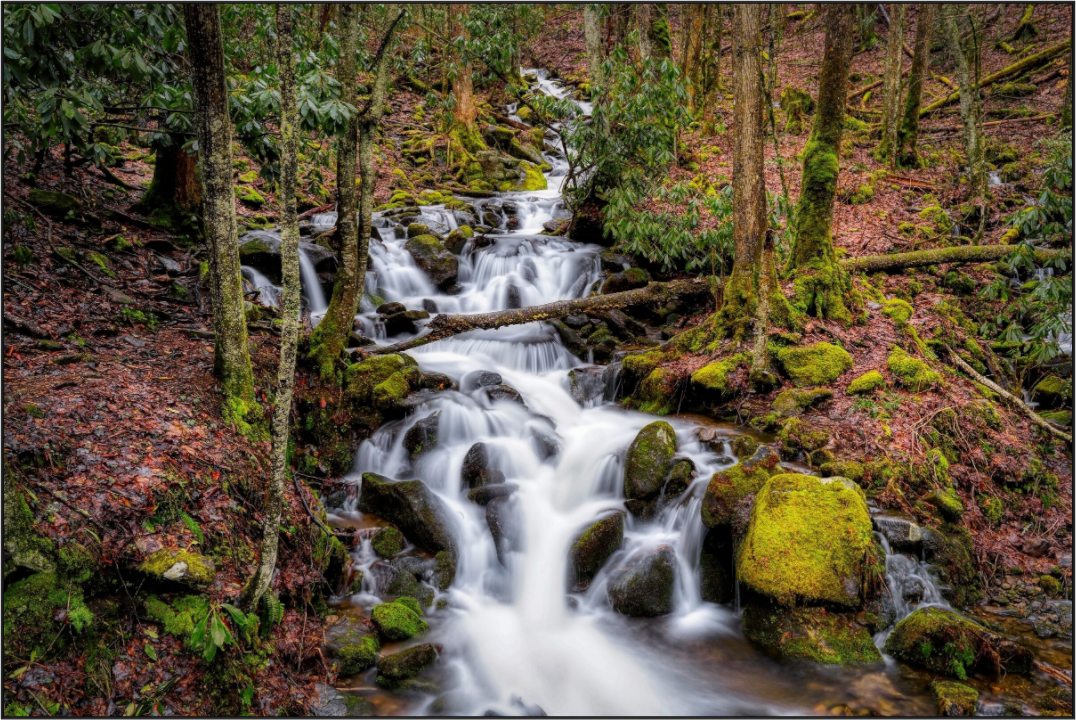 Main image Waterfall in Smokey Mountain National Park