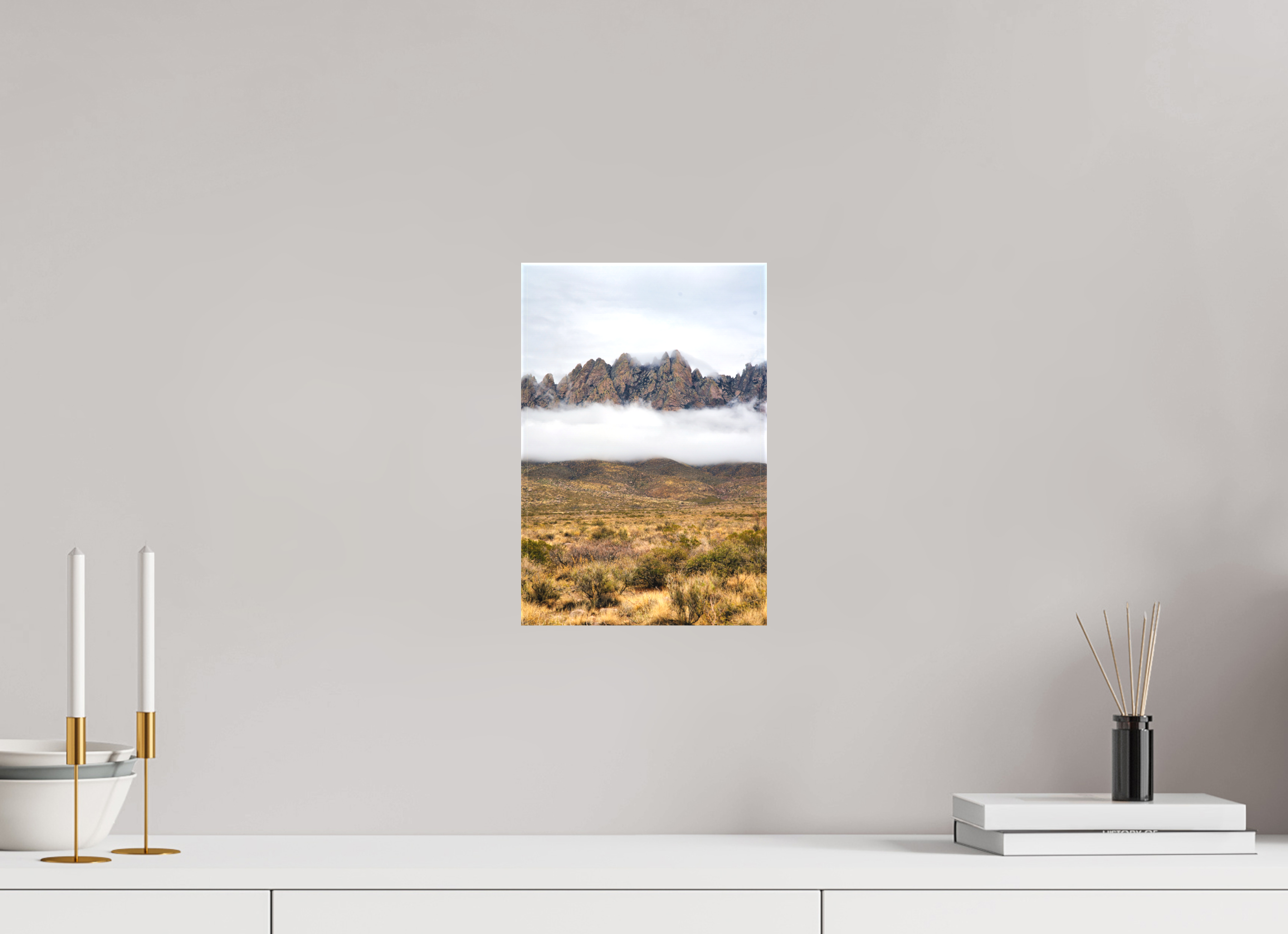 8 x 12″, Matte Canvas Organ Mountains