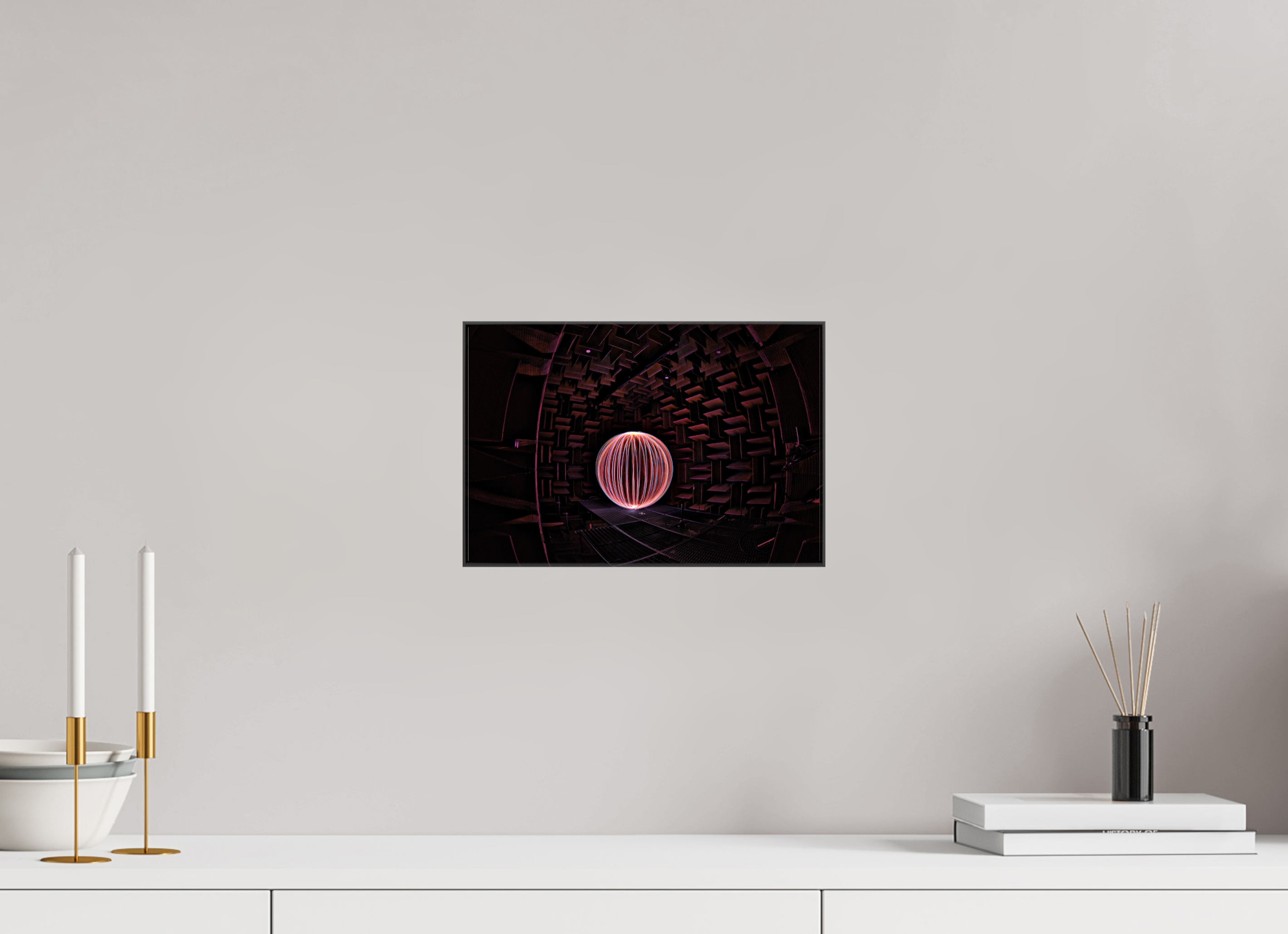 12 x 8″, Glossy Canvas Red Orb at Klipsch