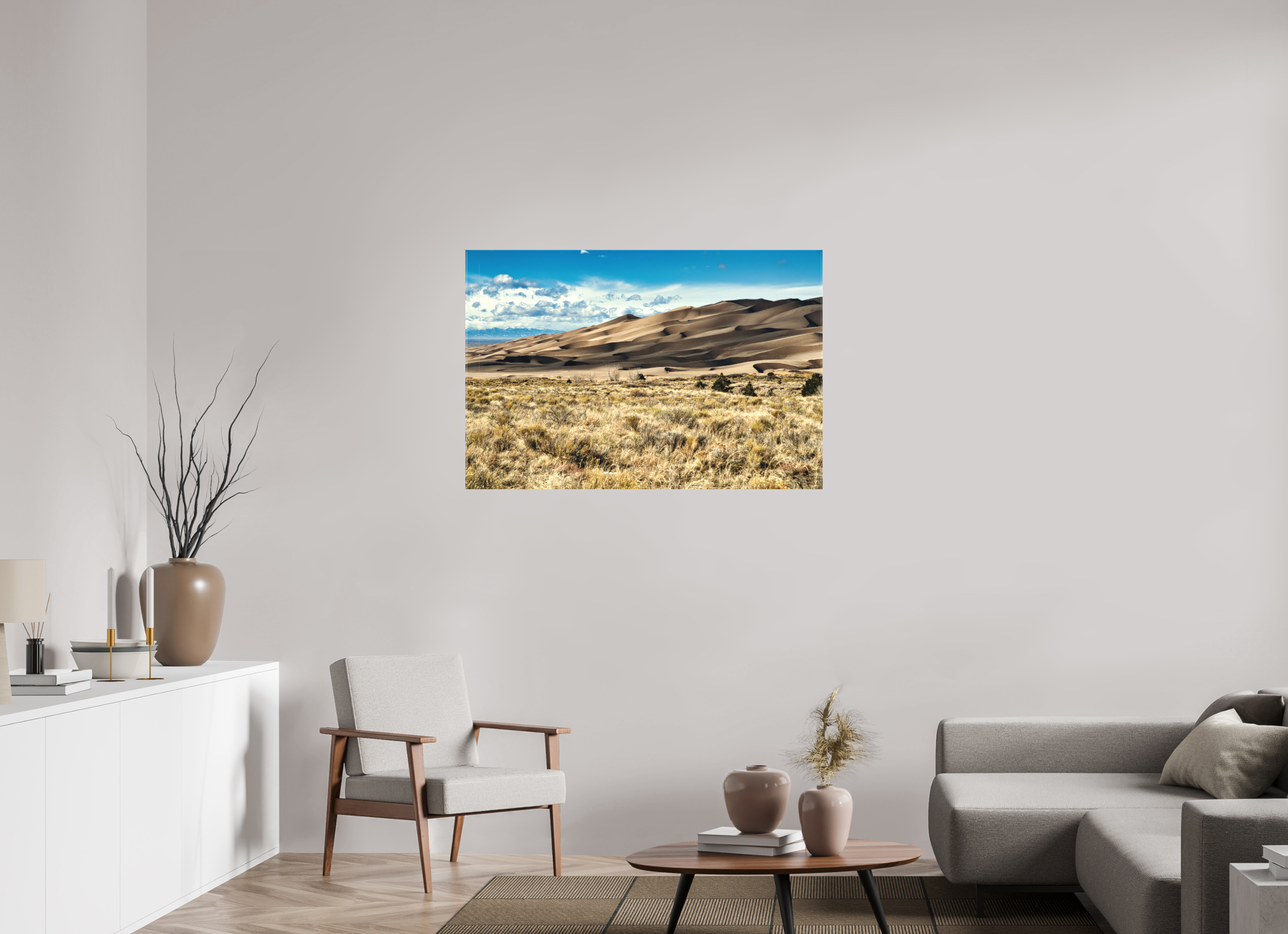 45 x 30″, Matte Canvas Great Sand Dunes National Park