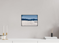 12 x 8″, Photo Print Aluminum (Black) Wandering White Sands