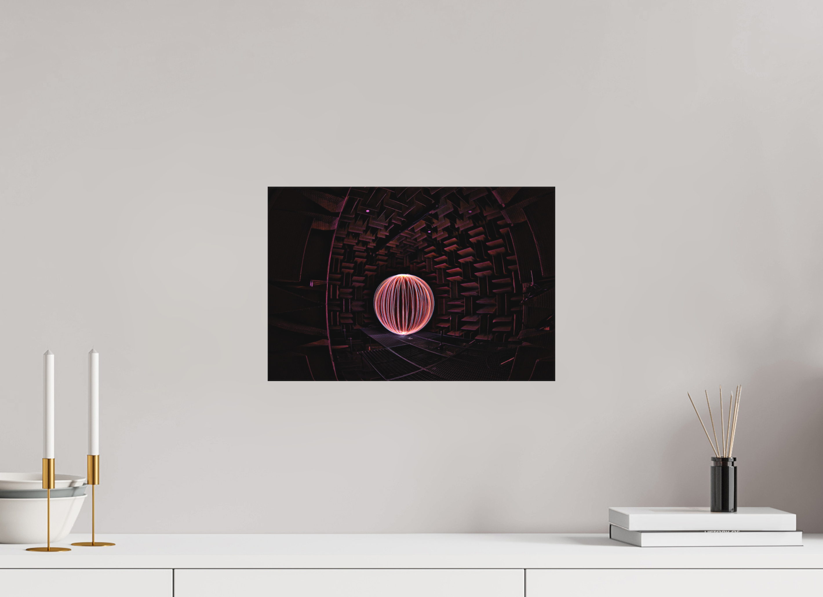 15 x 10″, Matte Canvas Red Orb at Klipsch